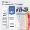 Hydroxyapatite Toothpaste for Advanced Enamel Protection, Gentle and Effective Formula, 7.5% Nano Hydroxyapatite Fluoride-Free Toothpaste for Sensitiv