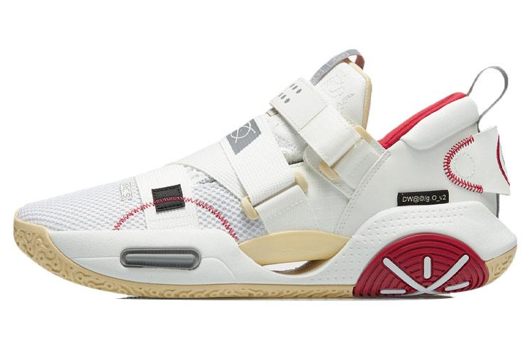 Li Ning All City 9 V2 Basketball Shoes Men s Low Top Standard White/Ivory ABAR049-5 41