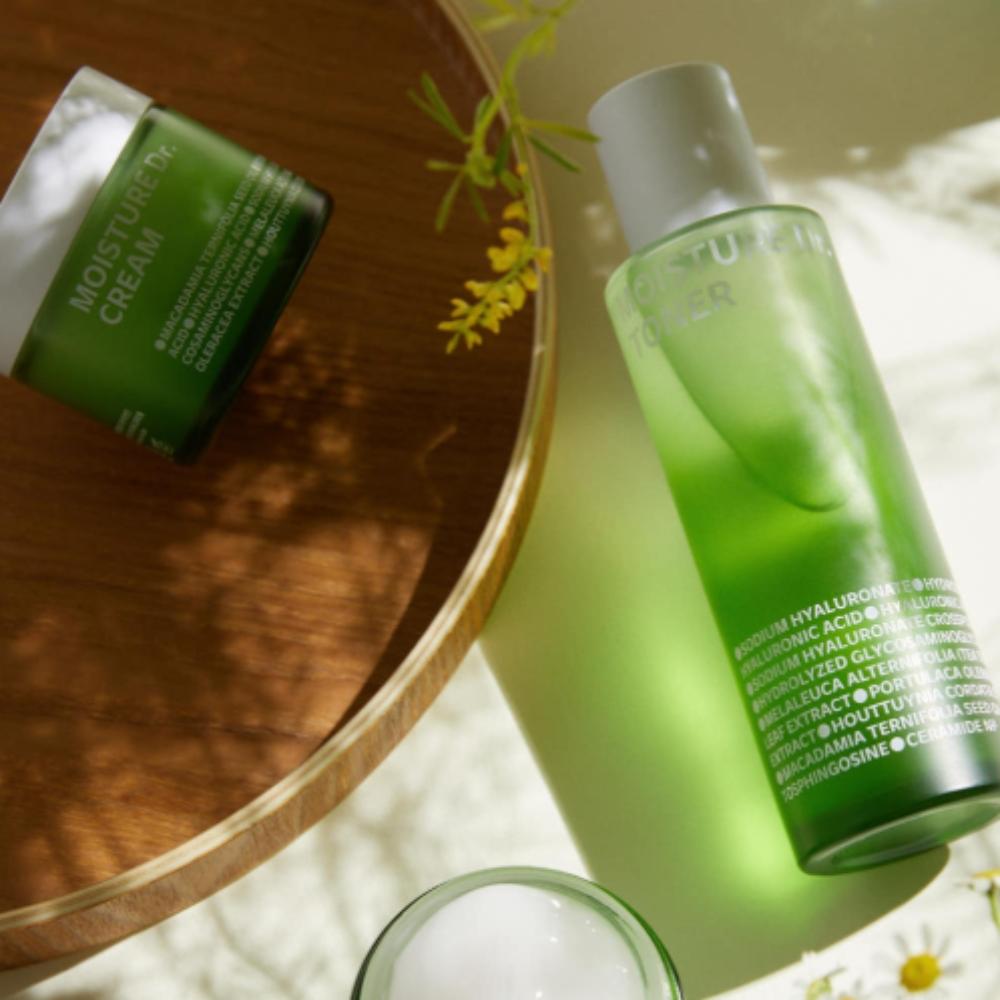 isoi Moisture Dr. 2-Step Special Set - 100-Hour Deep Hydrating & Barrier Repair Duo (Toner 130ml + Cream 70ml)