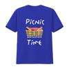 Picnic Time Ants Carry Off the Basket Funny Design T Shirt Vintage Washed Breathable Fashion Unisex Versatile