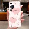 For Huawei Nova Y63 Case NovaY63 Y 63 Phone Cover Clear Silicone Fashion Flower TPU Soft Cases for Huawei Nova Y72s Back Shells