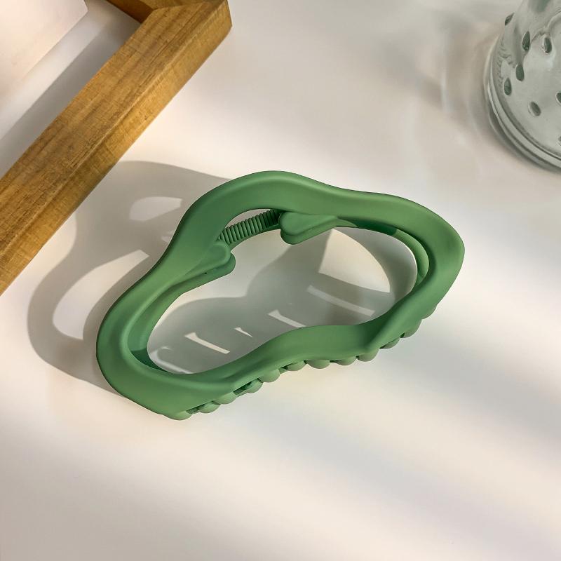 

Новый однотонный геометрический зажим для волос, заколка для высокого хвоста, головной убор, женская модная заколка для волос, заколки, аксессуары для волос