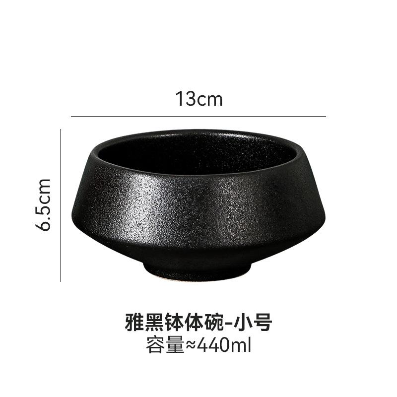 

Japanese Retro Ramen Bowl Household Salad Rice Soup Restaurant Food Decoration Ceramic Kitchen Tableware