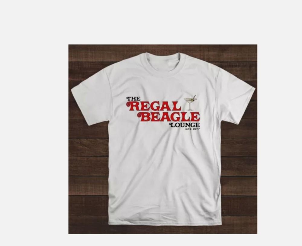 

Cotton T-Shirt The Regal Beagle Lounge Three_s Company Jack Tripper L