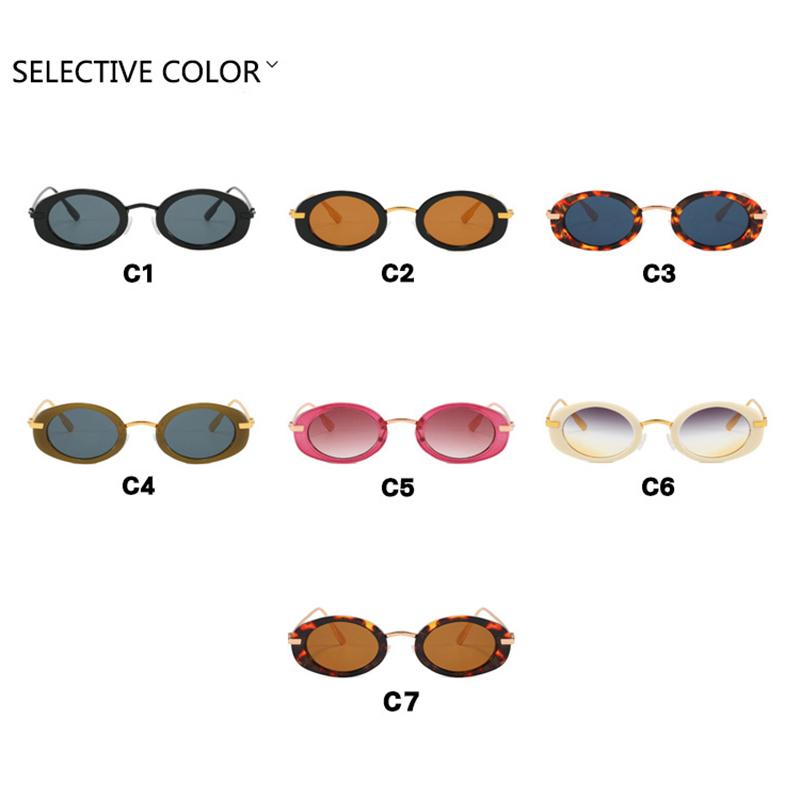 New Stylish Metal Frame Sunglasses for Women Sexy Small Frame Round Punk Sun Glasses Female Men Vintage Eyewear Shades Uv400