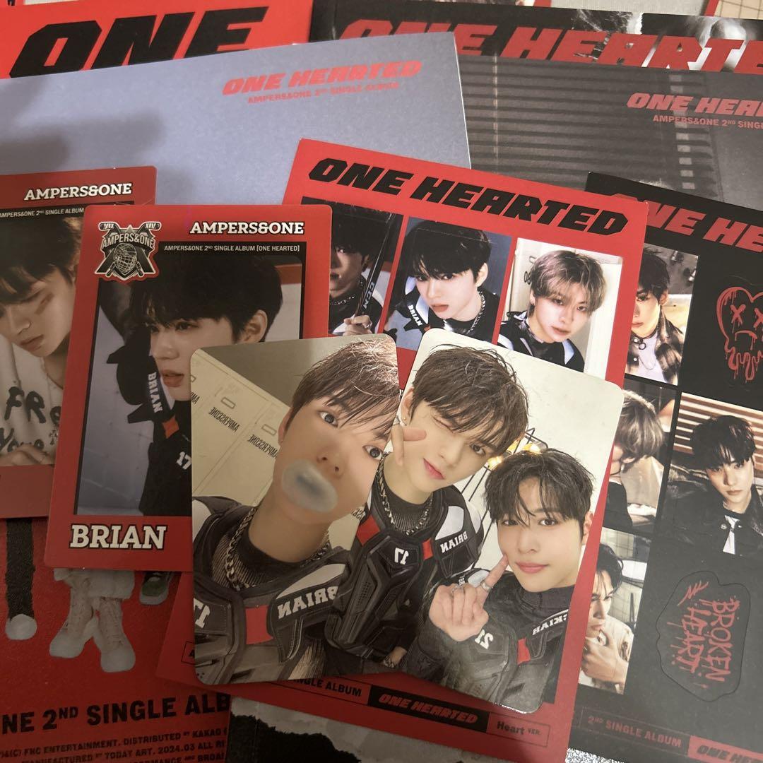 

[USED] AMPERS&ONE ONE HEARTED Brian Set