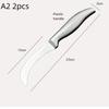 Stainless Steel Pineapple Sugar Cane Peeler 1/2Pcs Durable Kitchen Paring Knife for Daily Fruit Skin Removing Use