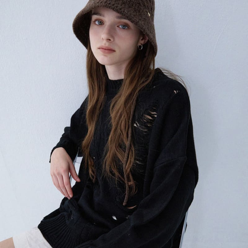 Marchen Miu Wool Bonnet Hat_4colot