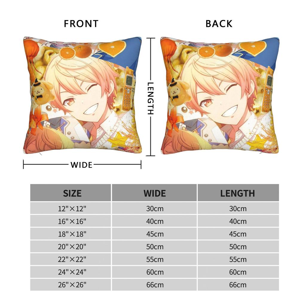 Tsukasa Tenma Pillow Case Custom Pillow Cover For Living Room Sofa Novelty Pillowcases