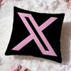 classic logo Twitter Cushion Cover Premium Comfort Reversible Pillow Cove -Two in One Design for Any Room & Car Interior