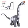 2025 New Jurassic Dinosaur Titanosaurus Animals DIY Assembly Blocks Brachiosaurus Building Block Set Block Bricks Kid Dino Toys Playsets For Children