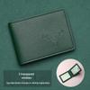 Men's Leather Dual Card Holder & Driving License Sleeve