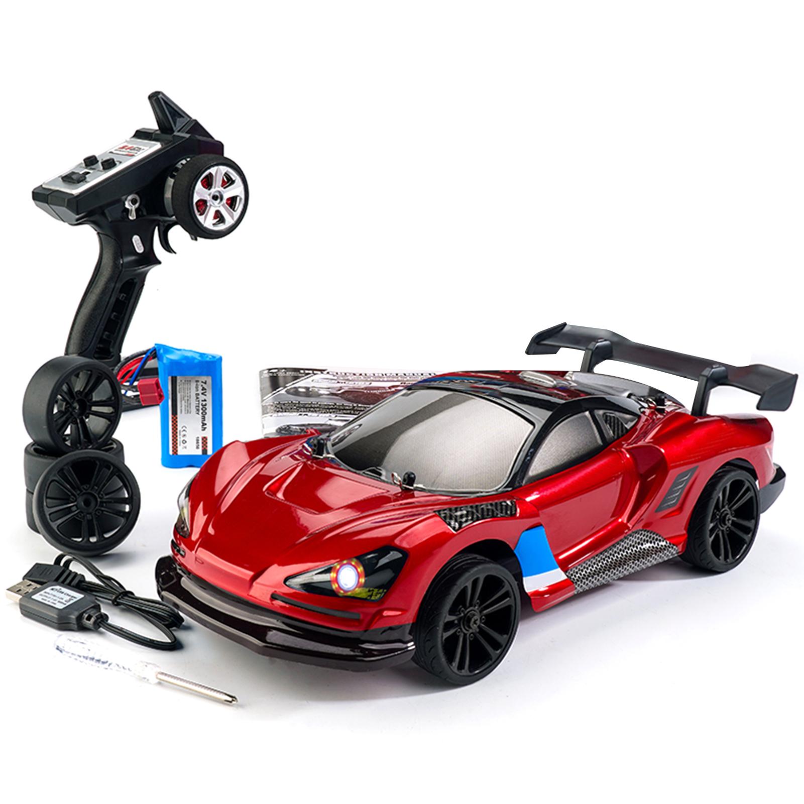 

RC Drift Car 1/16 RC Car 2.4GHz 4WD 35km/h RC Race Car High Speed Kids Gift RTR for Kids Boys Girls RC Racing Car