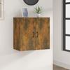 VidaXL Wall Cabinet Smoked Oak 60x31x60 Cm Engineered Wood