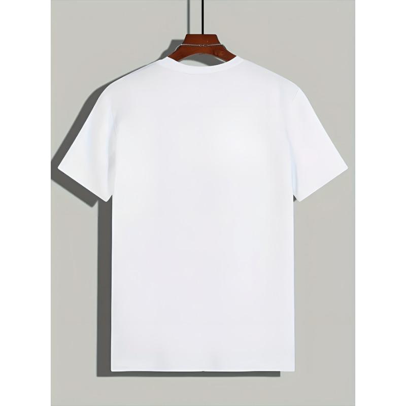 European Size I'M to Blame German Short Sleeve T-Shirt Men Funny Blame Short Sleeve Street Style Letter Casual Loose Printing Short Sleeve T-Shirt