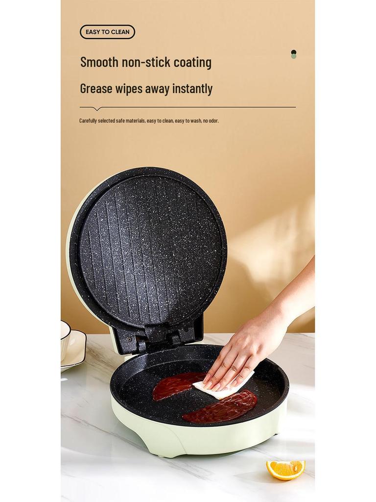 Double-Sided Non-Stick Electric Pancake & Cake Maker with Deep Pan - New Model