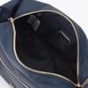 Labagagerie Metal Buckle Box Shoulder Bag, SS Size, B008501, Navy (66)