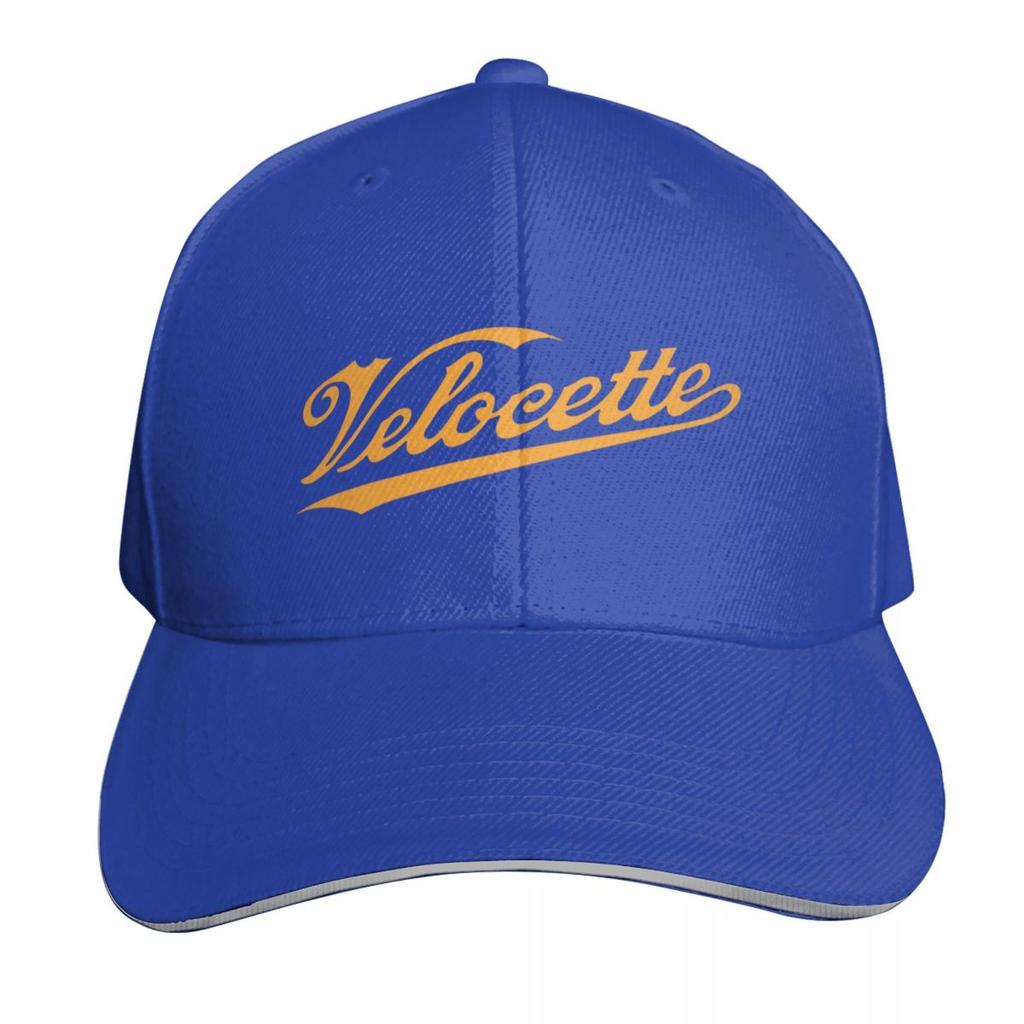 Velocette 1 Baseball Cap Contrast Two Tone Brim Snapback Flat Bill Strapback Dad Hat