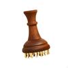 29 Teeth Brass Wooden Manual Massage Comb Pocket Body Sculpting Tool for Neck Hands Shoulders