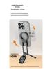 Portable Magnetic Phone Holder & Selfie Tripod Carabiner