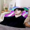 1Pc Cha Eun-woo Print Blanket Soft Comfortable Polyester Throw All Seasons Use Bedroom Office Outdoor Christmas Gift Choice Portrait Photo Print Print
