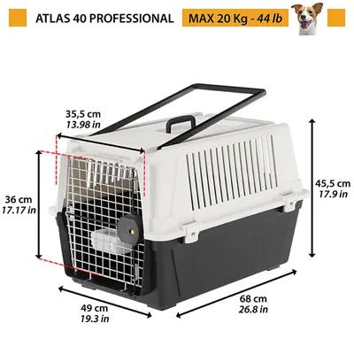 Ferplast Atlas 40 Dog Carrier for Medium-Sized Dogs