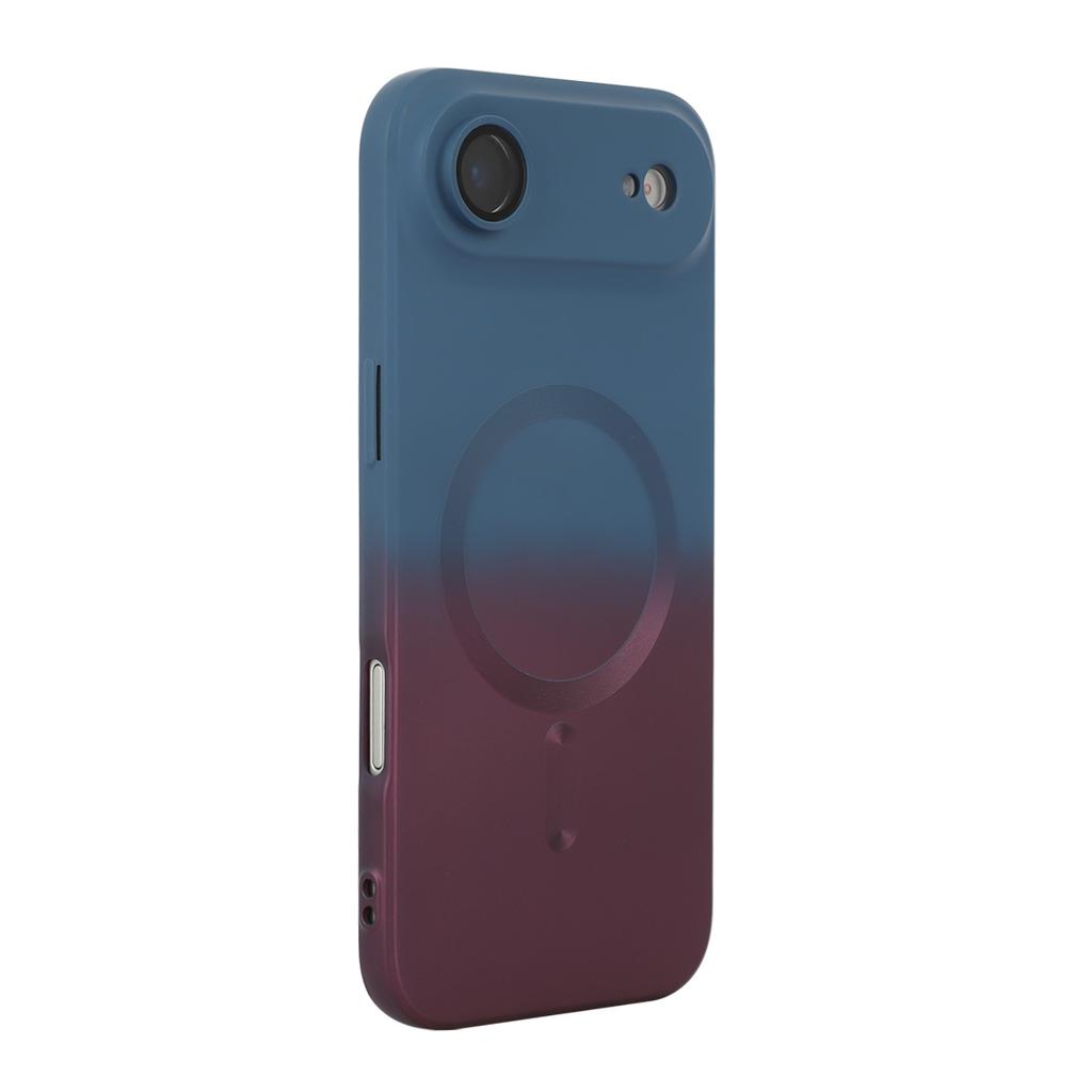 Für iPhone Air Silikonhülle ENAKY HAT PRINCE Farbverlaufshülle Kompatibel mit MagSafe