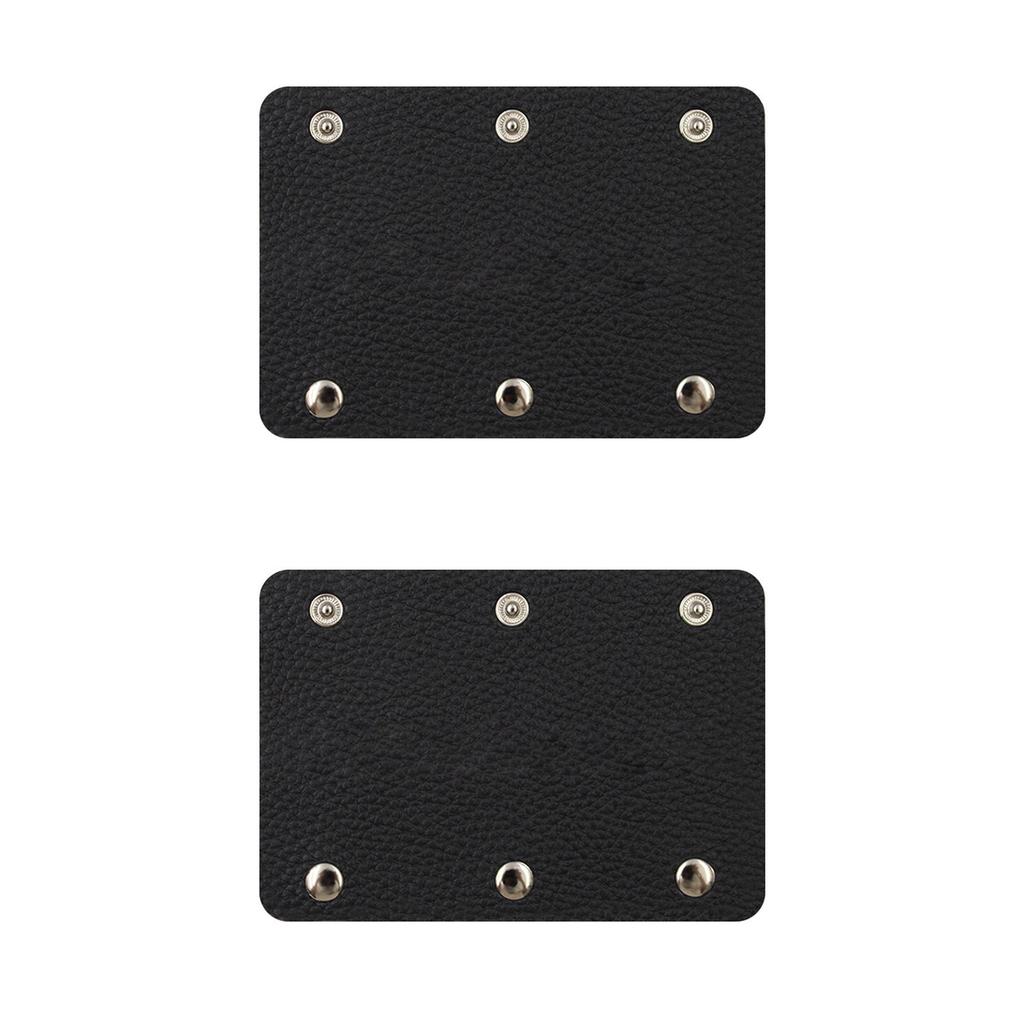 2 Stück Ledergriffwickel für Handtaschen, Bucket Bags, Gepäckgriffe mit Schnalle, Universelle Taschengriffabdeckungshülle