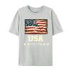 Life Is Really Good USA Flag 4th of July Beach Funny Normal Family Tshirts Premium Cotton Tops Tees for Men T Shirt Design
