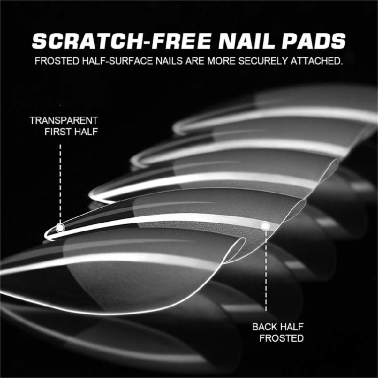 Nail 504pcs Tipssoft Matte False Gel Nail Tips Full Cover Acrylic False Nail Tips Press On Nail For Home Nail Salon