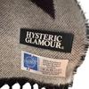 Used [525] HYSTERIC GLAMOUR Poncho Stole HYS Girl Black Large