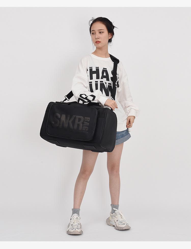 Waterproof Multi-Compartment Sports & Travel Bag with Shoe Pocket