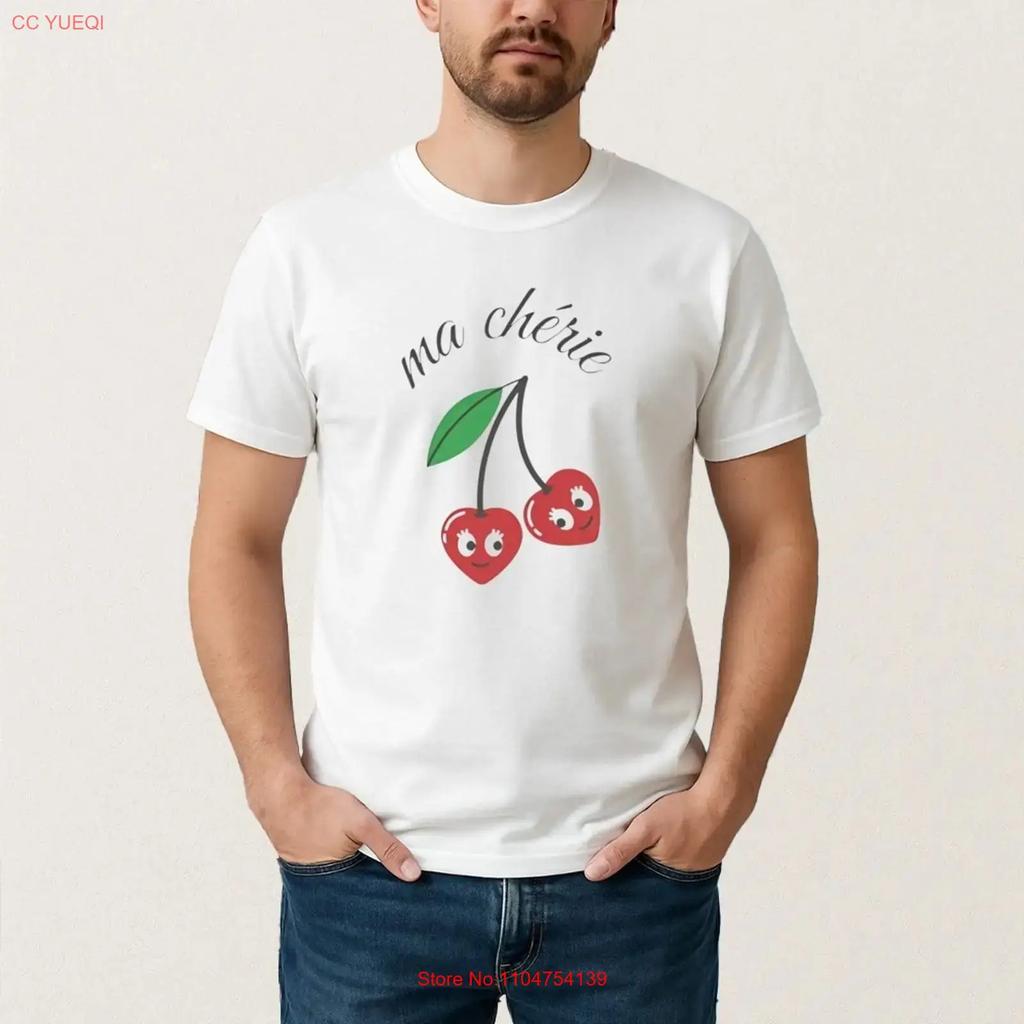 Charming Cherry Ma Cherie T Shirt 2025 Trending Size S 5XL vintage Washed streetwear fashion Stylish Breathable