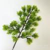 Artificial Juniper Pine Branch With Needle Leaves Indoor Outdoor Decorative Bonsai Landscape Arrangement