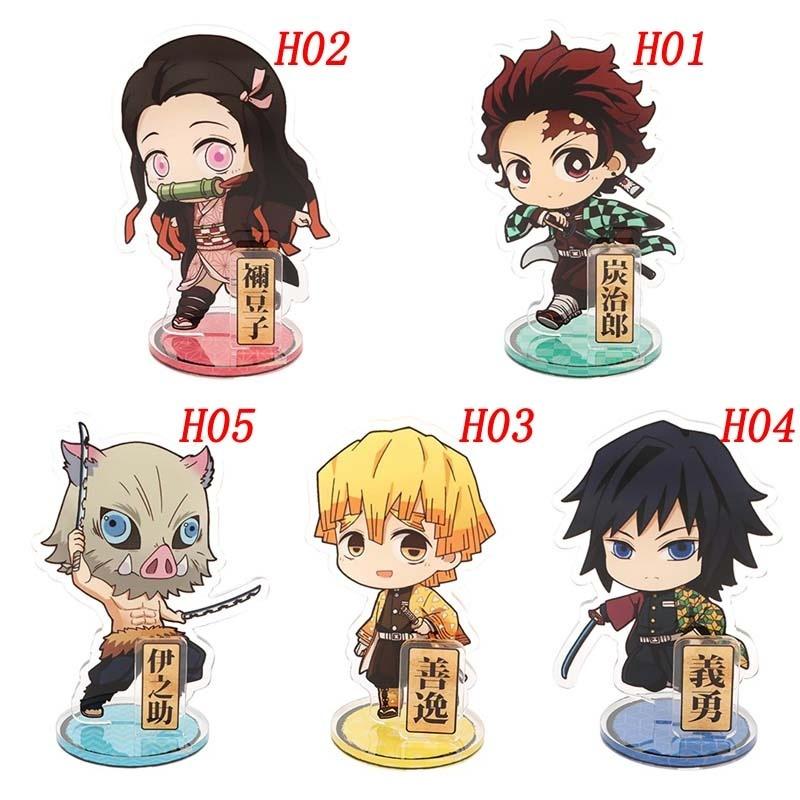 Anime Demon Slayer: Kimetsu Geen Yaiba Kamado Tanjirou Kamado Nezuko Acryl Cosplay Stand Figuur Geschenken