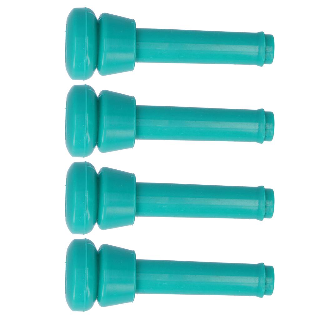 4Pcs Milking Machine Lining Green Silicone Milk Liner for Cattle Cow Livestock Tools