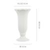 French Ceramic Vase Ins High Value White Cream Style High Sense Roman Medieval Vase