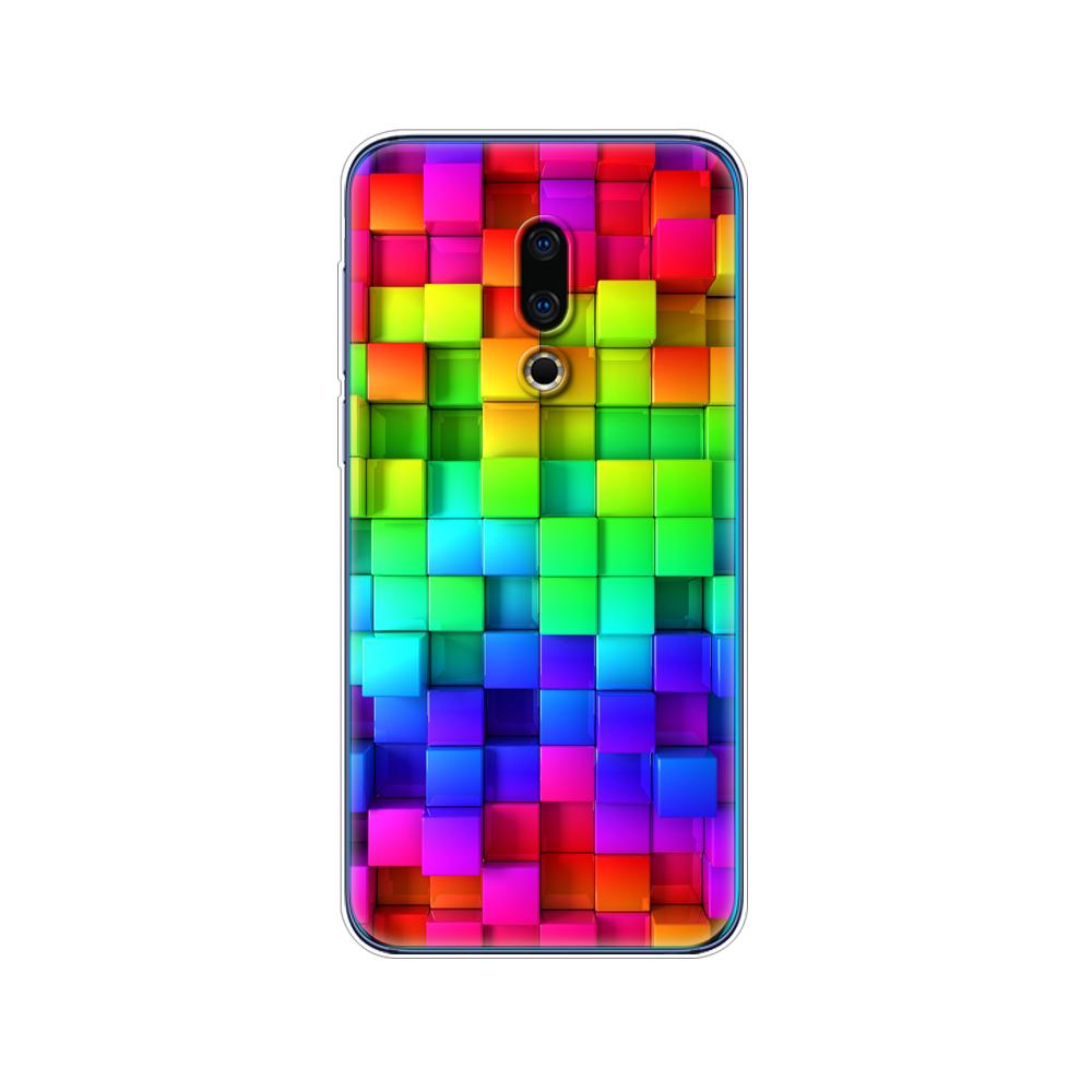 

For Meizu 16th Cases 6.0 Silicone Case For Meizu 16th Plus etui Cover 6.5 Soft TPU phone back cover bamper coque etui cartoon Meizu 16th