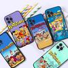 The Flintsto nes Cartoon Phone Case For IPhone 17 Air 16 15 14 Plus 13 12 Mini 11 Pro Max Black Cover