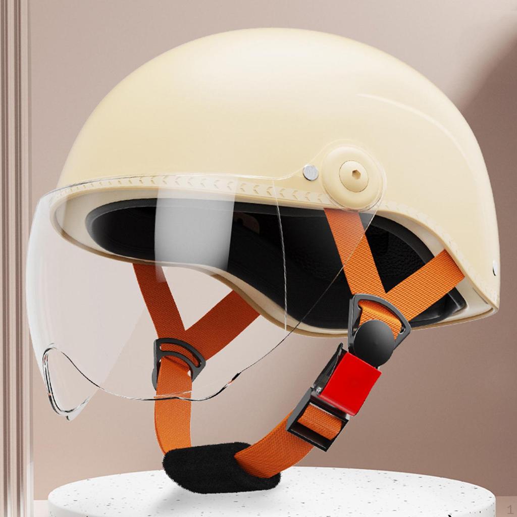 Motorcycle Helmet Vintage for Adults Men Women Bicycle Motocross