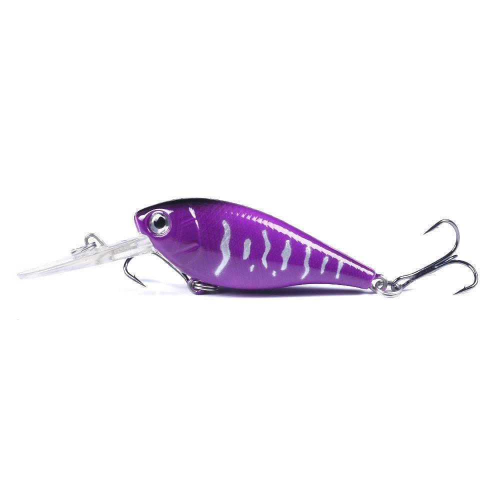 Floating Minnow Lua Bait8CM 7G 6Large Tongue Board Long Casting Bionic Lure Freshwater Saltwater Universal Fishing Bass Fake Bai