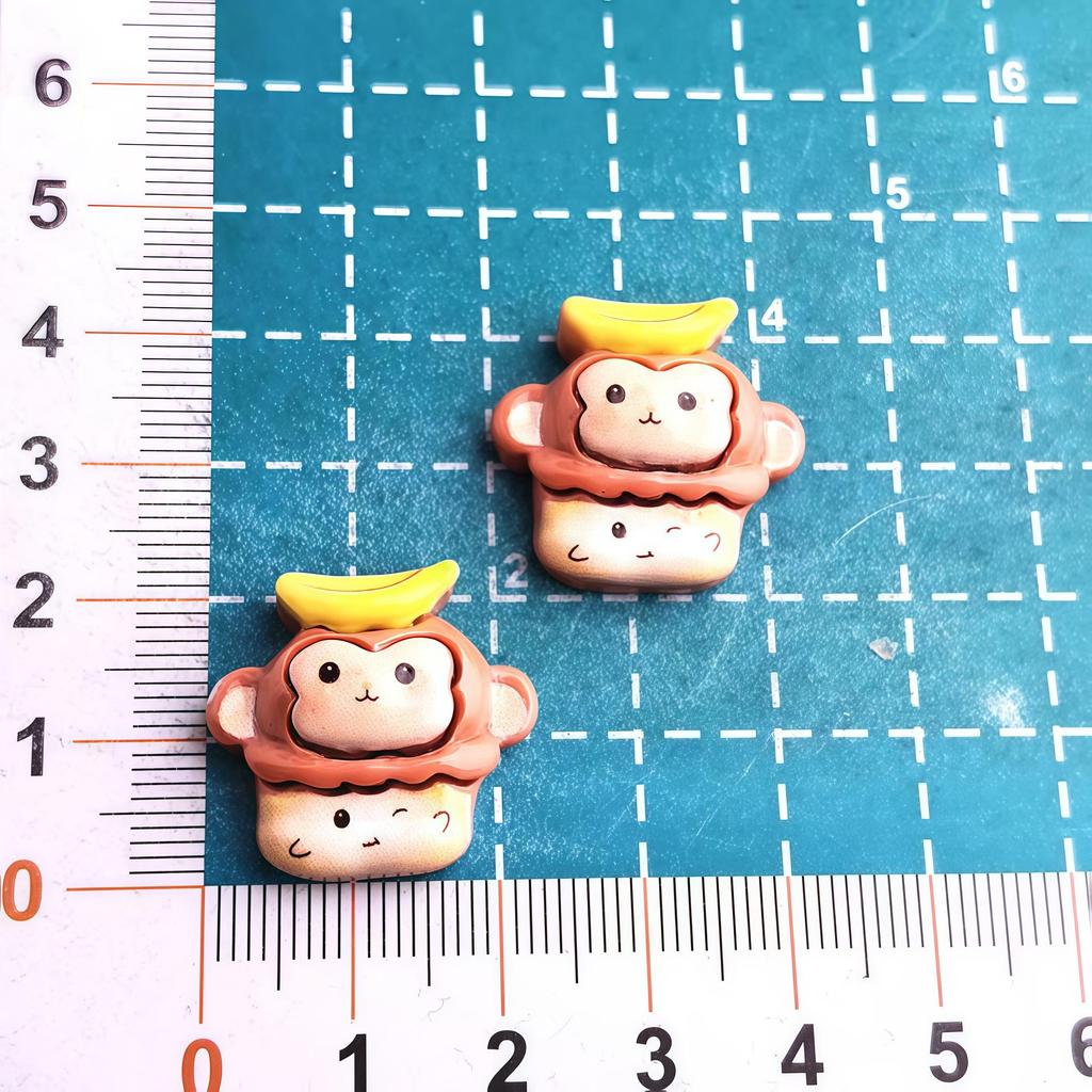 DIY Candy Toy Resin Accessories: Cartoon Puppy, Panda, Cat Cream Glue for Phone Cases.