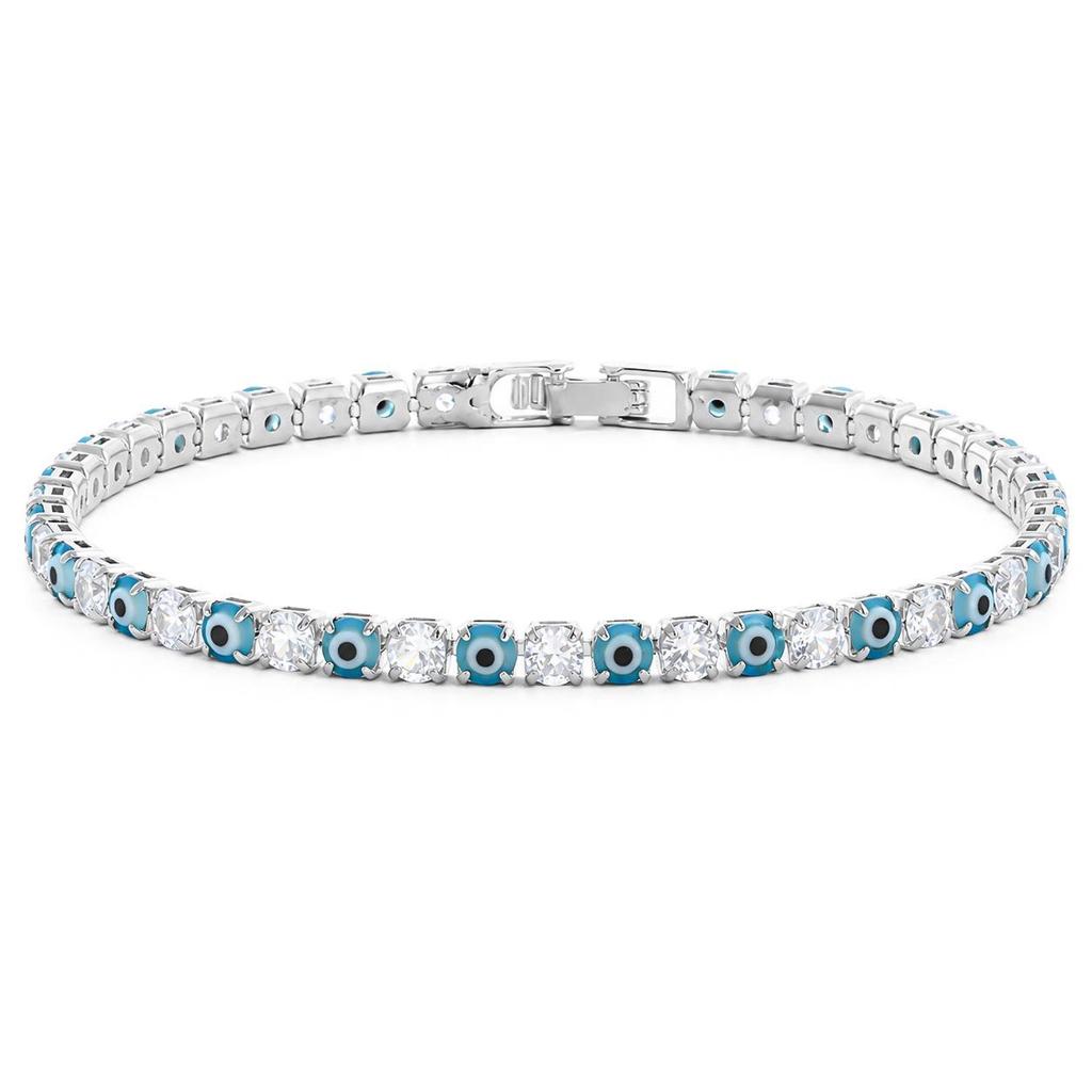 Women's High-End Zircon Crystal Bracelet - Elegant Fashion Accessory