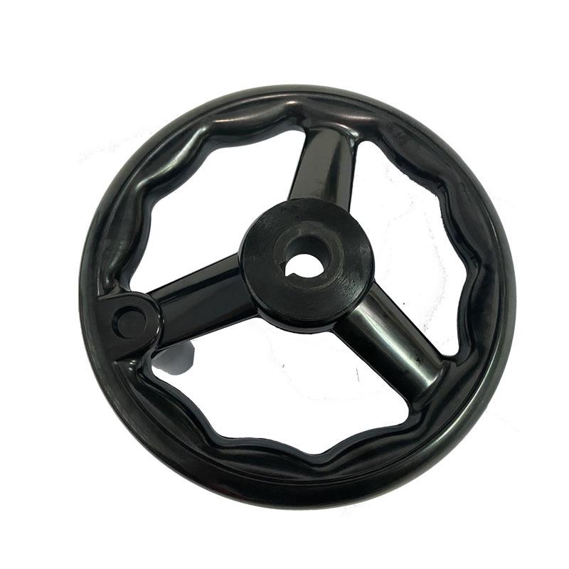 Insulated Bakelite Corrugated Machine Tool Handwheel - 200mm