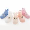 Baumwoll Socken mit Anti-Rutsch-Sohle für Mädchen Jungen Atmungsaktive Knöchelsocken Hohe Elastische Grip Socken Baby Knöchelsocken