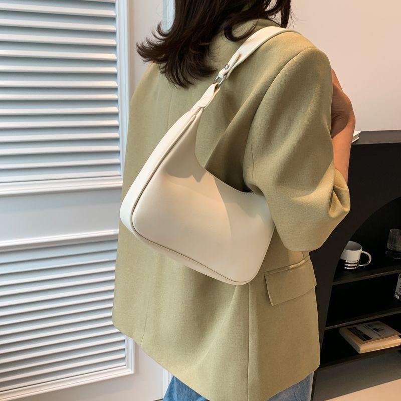 Dumpling bag, armpit bag, retro crescent bag, one shoulder retro versatile bag ins new fashion bag, high-end bag