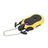 Club Score Counter Yellow 2 Holes Portable Gourd Shape Club Stroke Counter for Competition