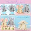 Bluetoothenabled Elephant Plush Toy Short Fur Child Gift Comfort Festival Doll