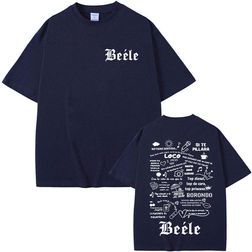 Rapper BEELE Album Merch Pop Graphic T Shirt Unisex Women Aesthetic Fashion Gothic Tshirts Summer Tops Oversized Tshirt Fans Gift