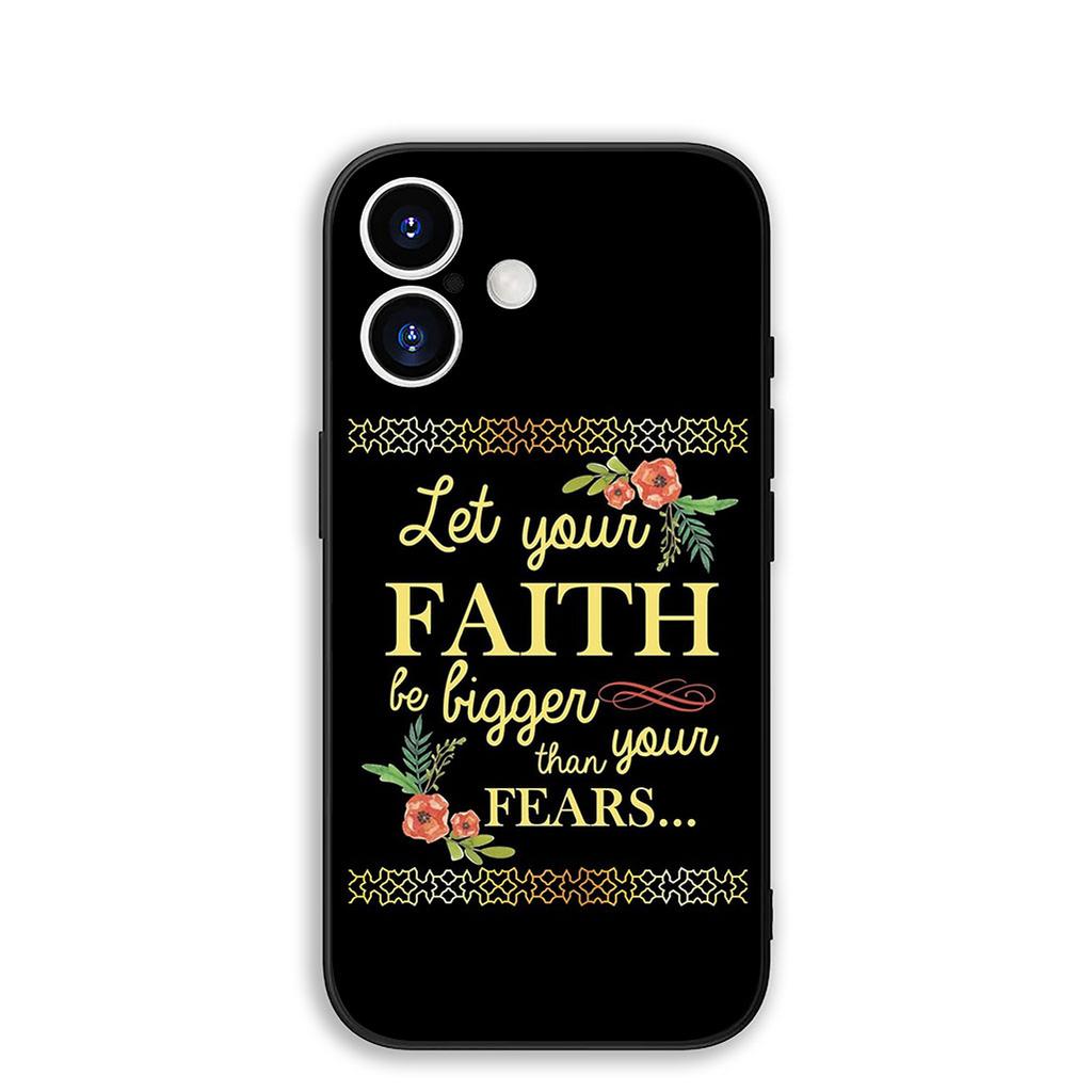 Cover for Apple iPhone 17 16 Plus 13 12 Pro Max Mini X XR Xs ProMax 16E 15+ 17+ Air Phone Case Bible Verse Christian Jehovah God